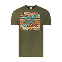 Vintage Olive sassy since forever Vintage Tee - JahusDesignShop