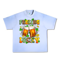 Grape Ice feeling lucky Urban Heavy Tee - Artiststas