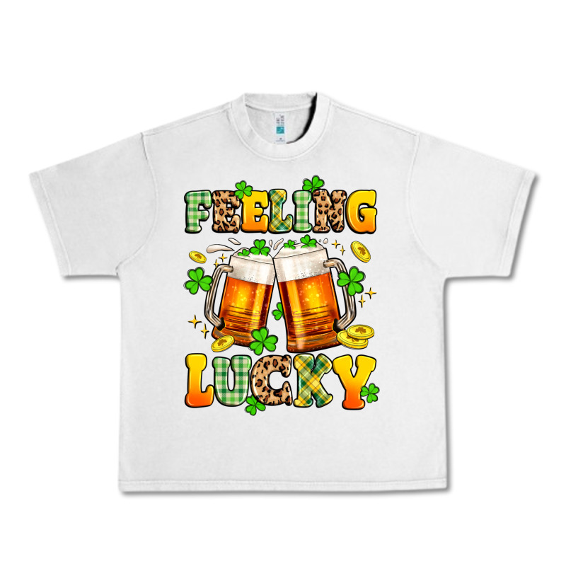 Feeling Lucky Urban Heavy Tee by Artiststas | Teevron