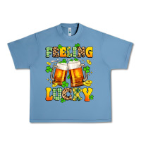 Pebble Blue feeling lucky Urban Heavy Tee - Artiststas