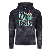 Cloud Black nurse Vintage Hoodie - RacoonDesign