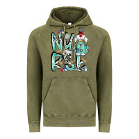 Vintage Olive nurse Vintage Hoodie - RacoonDesign