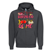 Smoke my teacher survived 100 days of me Zipper Hoodie - MaliasSmallBusiness