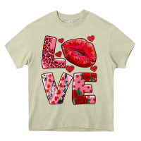 Mossy love kiss Heavy Core Tee - RanaPortraitStore
