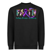 Black faith crohn's disease awareness Heavyweight Sweatshirt - JahusDesignShop