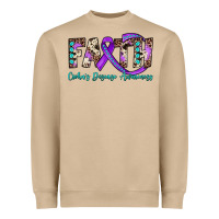 Mushroom faith crohn's disease awareness Heavyweight Sweatshirt - JahusDesignShop