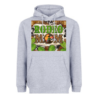 Heather Grey Western Rodeo Mom Tumbler Heavyweight Hoodie - BundleAndBundleShop