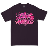 Plum breast cancer warrior Premium Tee - RanaPortraitStore
