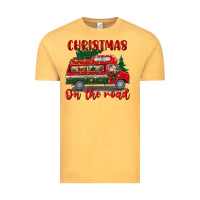 Vintage Mustard christmas on the road Vintage Tee - BundleAndBundleShop