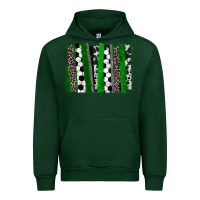Foreset Green Soccer brushstroke Urban Hoodie - HowdyJamesFarm