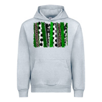 Heather Grey Soccer brushstroke Urban Hoodie - HowdyJamesFarm