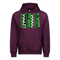 Mauve Wine Soccer brushstroke Urban Hoodie - HowdyJamesFarm