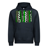 Navy Soccer brushstroke Urban Hoodie - HowdyJamesFarm