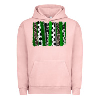 Pigment Salmon Soccer brushstroke Urban Hoodie - HowdyJamesFarm