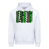 White Soccer brushstroke Urban Hoodie - HowdyJamesFarm