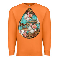 Carrot american football and western roses teardrop Premium Sweatshirt - BundleAndBundleShop