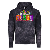 Cloud Black nurse mardi gras Vintage Hoodie - RacoonDesign