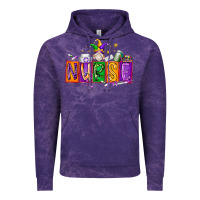 Cloud Purple nurse mardi gras Vintage Hoodie - RacoonDesign