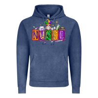 Vintage Denim nurse mardi gras Vintage Hoodie - RacoonDesign