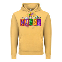 Vintage Mustard nurse mardi gras Vintage Hoodie - RacoonDesign