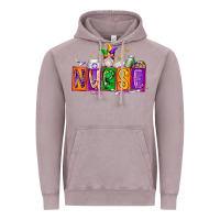Vintage Zinc nurse mardi gras Vintage Hoodie - RacoonDesign