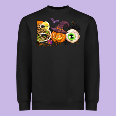 Boo Heavyweight Sweatshirt Designed By Adodesignshop