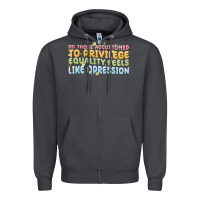 Smoke to those accustomed to privilege Zipper Hoodie - MaliasSmallBusiness