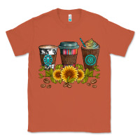 Copper coffee group and sunflowers Classic Tee - Artiststas