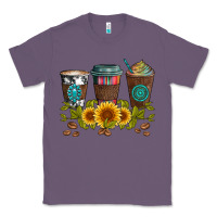 Lavender coffee group and sunflowers Classic Tee - Artiststas