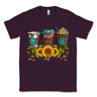 Plum coffee group and sunflowers Classic Tee - Artiststas