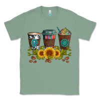 Sage coffee group and sunflowers Classic Tee - Artiststas