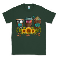 Sports Green coffee group and sunflowers Classic Tee - Artiststas