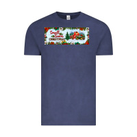 Vintage Denim small town christmas Vintage Tee - BundleAndBundleShop