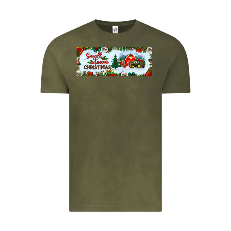 Small Town Christmas Vintage Tee by BundleAndBundleShop | Teevron