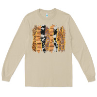 Mushroom western brushstrokes Long Sleeve Tee - AdoDesignShop