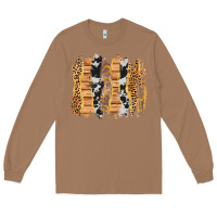 Toasted Coconut western brushstrokes Long Sleeve Tee - AdoDesignShop