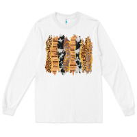 White western brushstrokes Long Sleeve Tee - AdoDesignShop