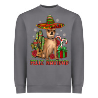 Storm Chihuahua feliz navidad Heavyweight Sweatshirt - JahusDesignShop