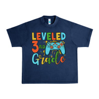 Navy leveled 3rd grade Urban Heavy Tee - JahusDesignShop
