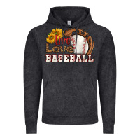 Vintage Black live love baseball Vintage Hoodie - HRA Design Shop