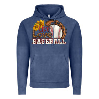 Vintage Denim live love baseball Vintage Hoodie - HRA Design Shop