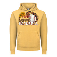 Vintage Mustard live love baseball Vintage Hoodie - HRA Design Shop