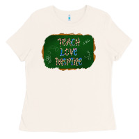 Bone teach love inspire chalkboard Ladies Tee - AdoDesignShop
