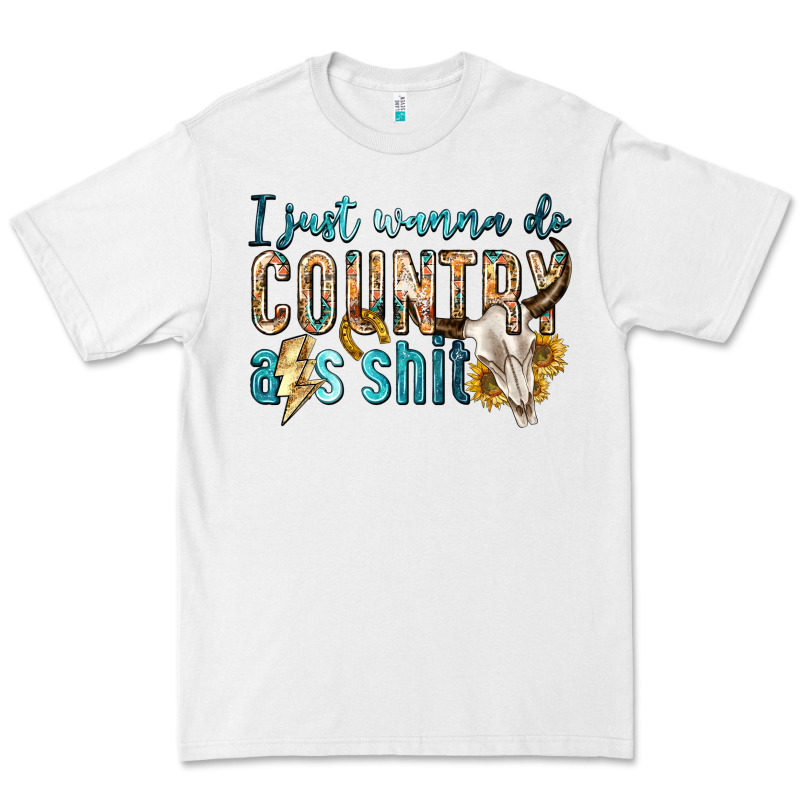 I Just Wanna Do Country Premium Tee by texasbilliewilder | Teevron
