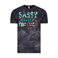Cloud Black sassy since forever Vintage Tee - JahusDesignShop