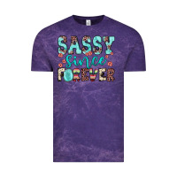 Cloud Purple sassy since forever Vintage Tee - JahusDesignShop