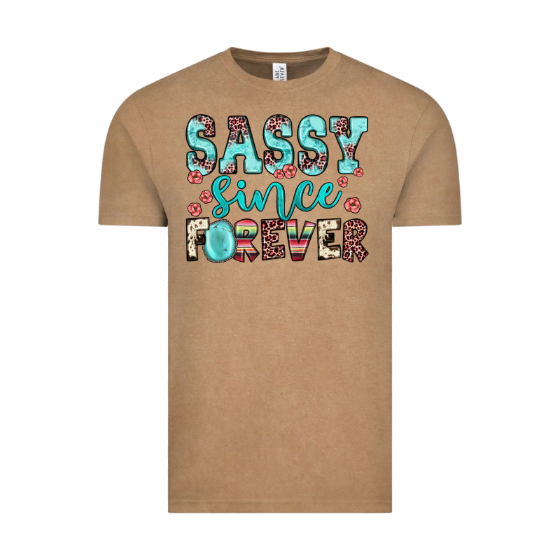 Sassy Since Forever Vintage Tee by JahusDesignShop | Teevron