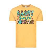 Vintage Mustard sassy since forever Vintage Tee - JahusDesignShop