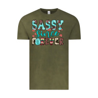 Vintage Olive sassy since forever Vintage Tee - JahusDesignShop