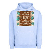 Pigment Grape Ice i can do all things through christ who strengthens Urban Hoodie - TumblerDesignByShophia